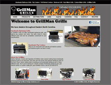 Tablet Screenshot of grillmangrills.net